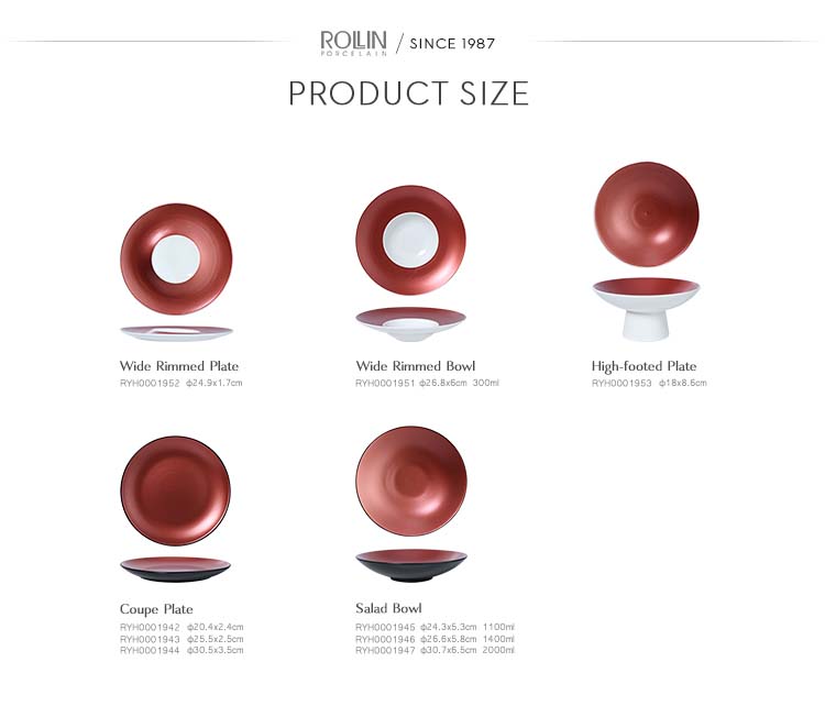Restaurant Plate Shapes And Dimensions porcelain plate for commercial restaurant dining