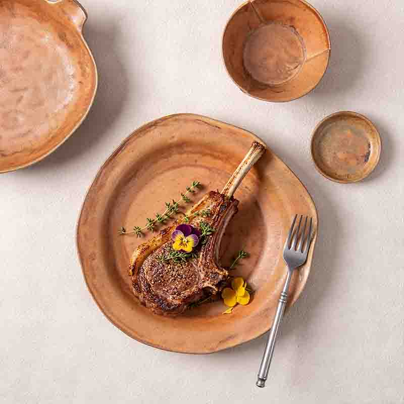 Hotel & Restaurant Porcelain Plate Porcelain dinner plate for hotel restaurant table setting