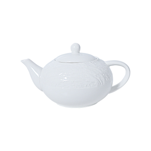 White Restaurant Tea Pot Stoneware Teapot