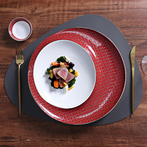 12 inch Restaurant Dinnerware Luxury Dinner Plate