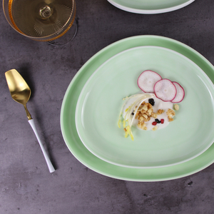 Pratos Conjuntos De Louas Plate Ceramic Nordic Plates for Restaurant
