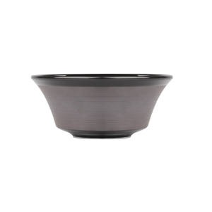Design Black Matte Ceramic Rice Bowl