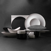 White Matte Porcelain Dinnerware Set-Guangzhou Hotel Supplier