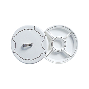 High Tea Cake Display Box Bone China Luxury Porcelain Cake Box 