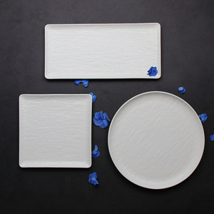 White Matte Porcelain Dinnerware Set-Guangzhou Hotel Supplier