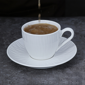Coffee Tea & Espresso Supplies Cappuccino White Restaurant Cup Custom Logo Cups Set