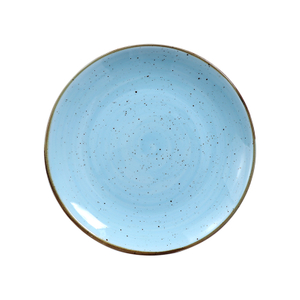6/7/8/9/10/11/12 inch Blue Porcelain Coupe Plate