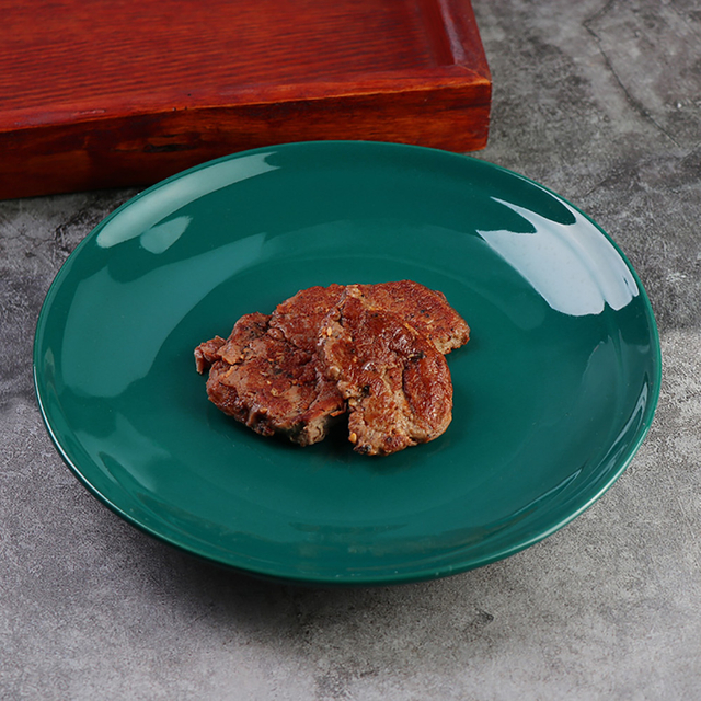 Green Series Restaurant Plate Porcelain Tableware China Ware Ceramic Dinnerware Plates