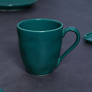 Customized Green Mug Ceramic