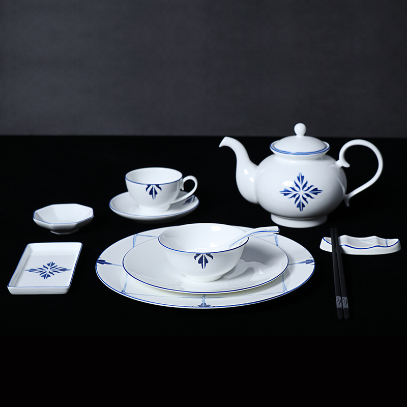 GUCI Dinner Set Bone China Royal Classic Bone China