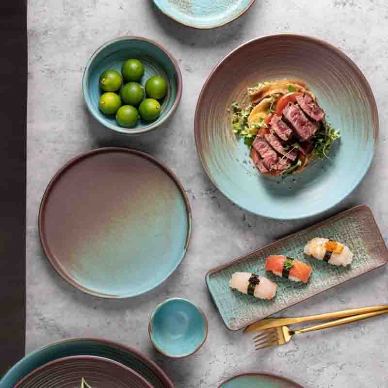 Porcelain plate factory direct ceramic tableware