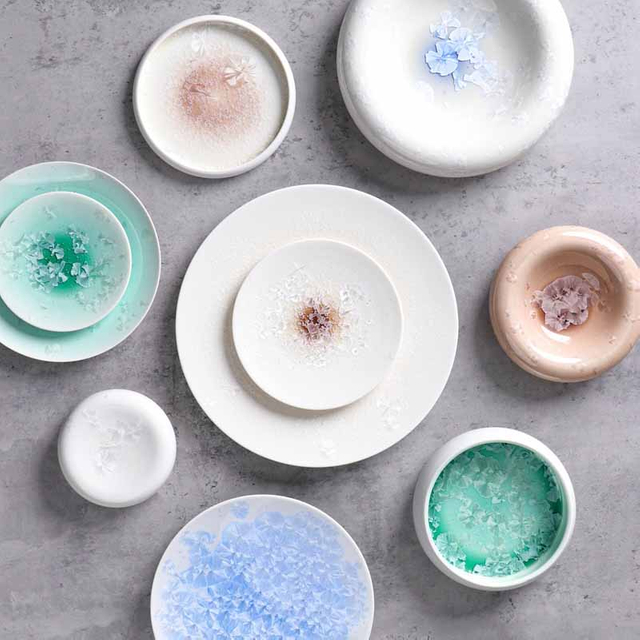 Hotel porcelain plate produced by ceramic tableware manufacturer