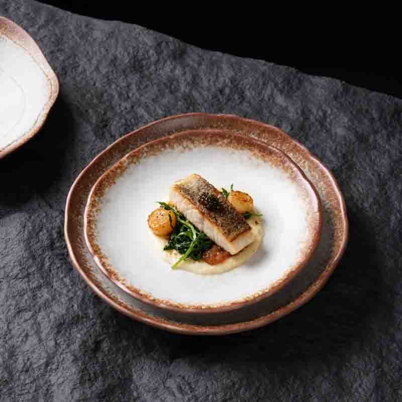 Wholesale porcelain dinnerware plates for restaurants