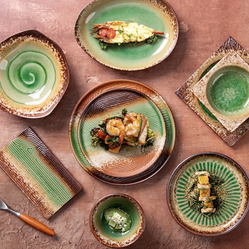Porcelain plates and bowls commercial dinnerware collection