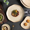 Ceramic tableware manufacturer hotel plate porcelain