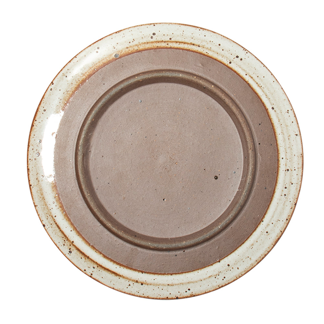 Restaurant Tableware Under Glazed Stoneware Kitchenware Porcelain Plates And Crockery Dishes Round Dinner Plates