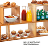 Buffet Wood Display Rack Catering Woodware for Hotel