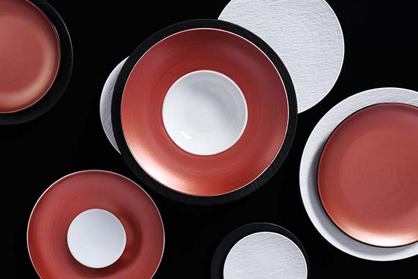 Colored Porcelain Tableware