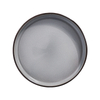 Grey Tape Dinnerware under Glazed Dinner Plate 10.5 Inch Restaurant Dishes Tableware