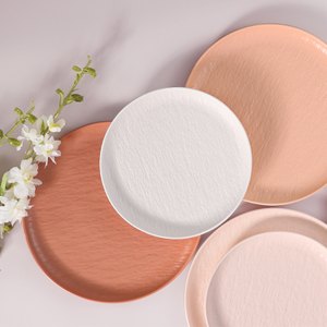 Nordic Style Luxury Tableware Ceramic Pink Plates Sets Dinnerware Porcelain Tableware Set