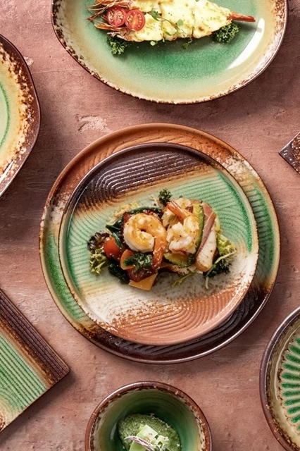 Color Glazed Porcelain Tableware
