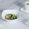 White porcelain salad bowl modern minimalist dining set