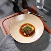 Commercial porcelain dinnerware hotel restaurant plates