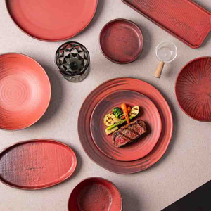 Restaurant porcelain plates from ceramic tableware manufacturer