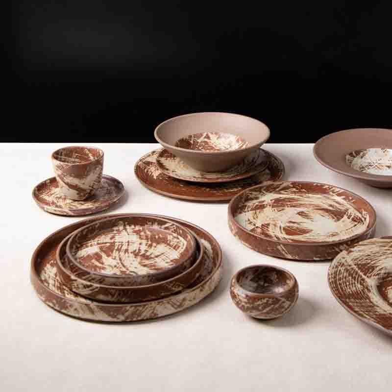 Bulk porcelain dinner plates for hotel dining