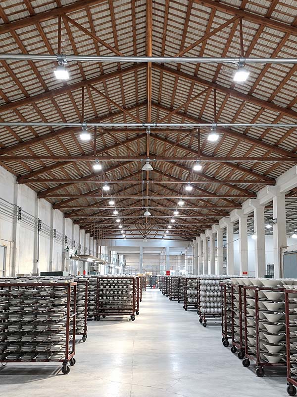 Rollin Porcelain 25000sqm Ceramic Tableware Manufacturer Base