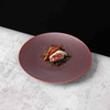 Modern porcelain plate for hotel tableware collection