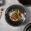 Restaurant style porcelain plates for restaurant