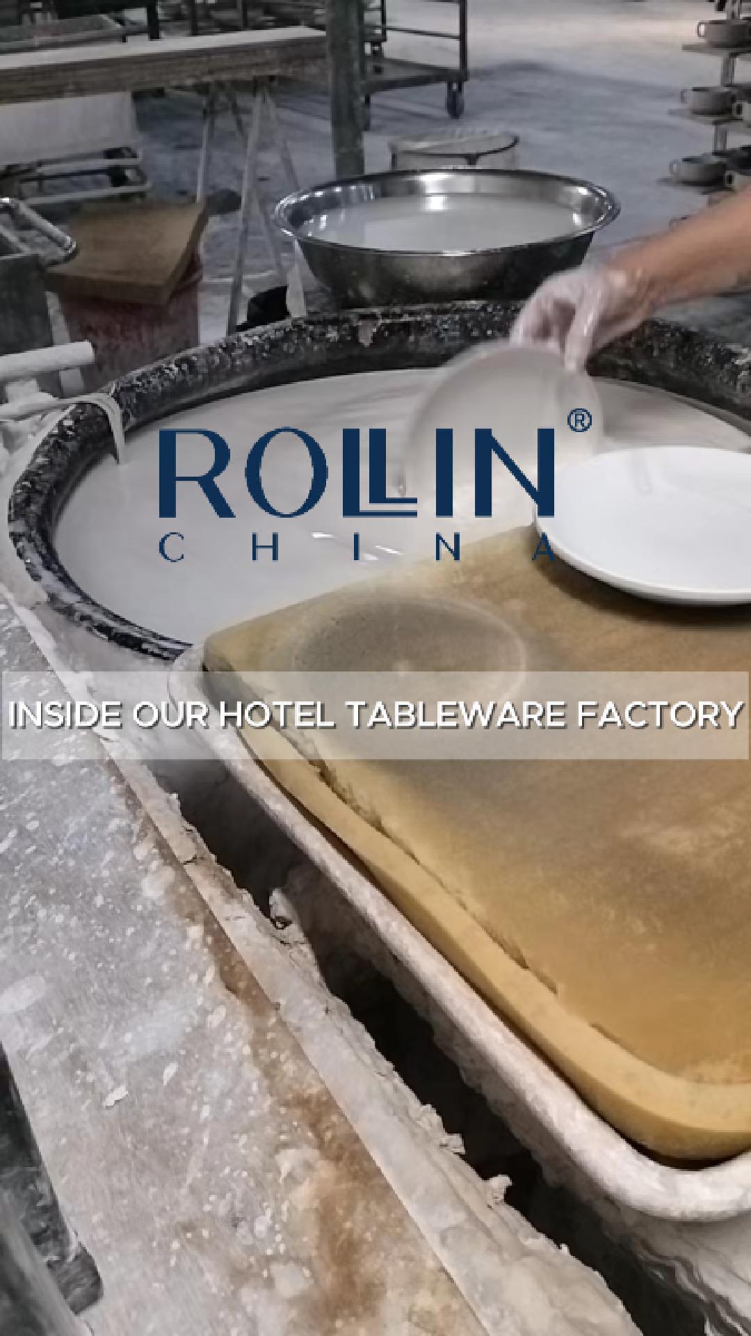 ROLLIN Ceramic Tableware Production Video