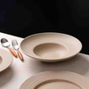 Modern porcelain plate for restaurant tableware