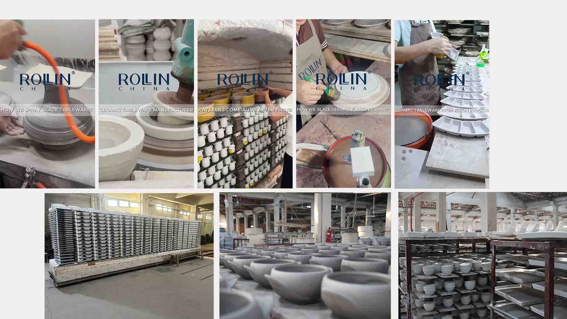 Photos of the ROLLIN Porcelain Factory