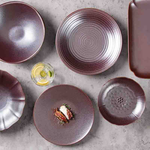 Modern porcelain dinnerware set for hotel restaurant dining