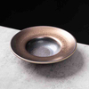 Stackable porcelain dinner plates for catering service
