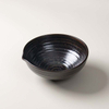 Restaurant style porcelain bowl for catering service